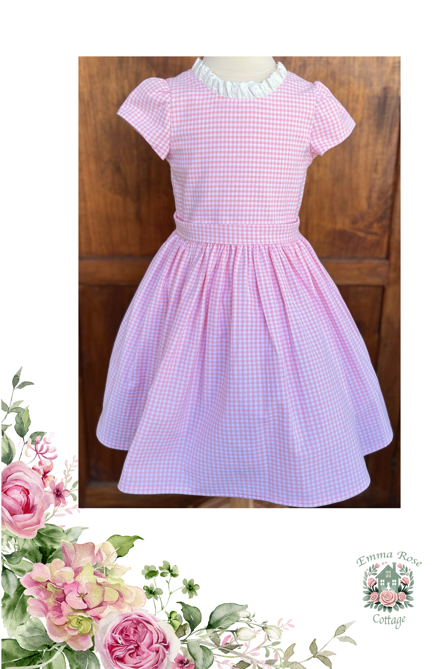 Pretty in Pink Size 6 - Pinafore & Dress - Free Shipping