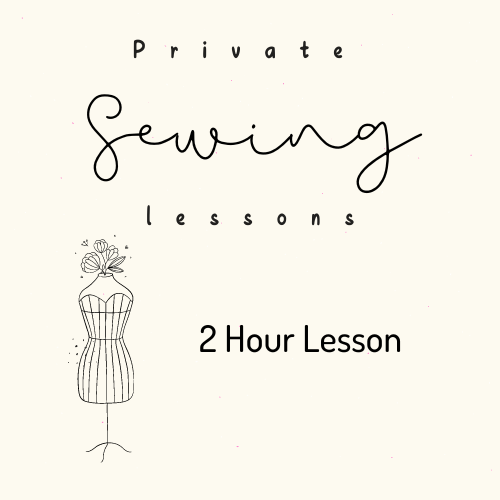 2 Hour Sewing Lesson